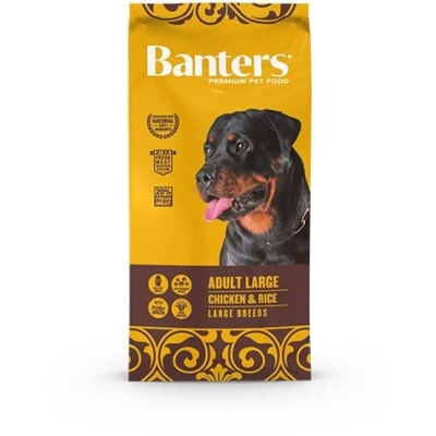 Adecuado para perros adultos de razas grandes y gigantes a partir de los 15 meses de edad. Con croquetas más grandes y adecuadas para razas grandes, este alimento ha sido especialmente formulado por expertos veterinarios y nutrólogos, aportando a la mascota un nivel moderado de grasas para ayudar a mantener un peso adecuado y así prevenir el deterioro de las articulaciones. A su vez, el contenido equilibrado de proteínas frescas de origen animal ayudarán a mantener músculos y huesos fuertes.