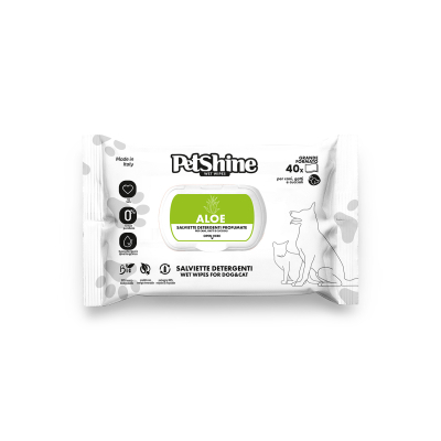 Toallitas higienicas perro/gato Aloe