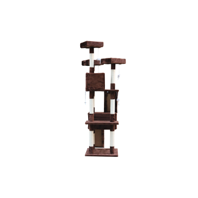 Nilo Cat Tree Marron 50*50*170cm