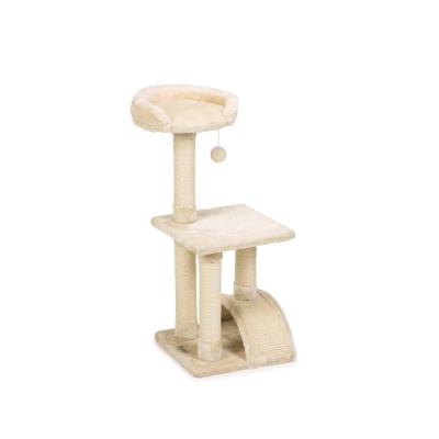 Rascador Mueble Tanica Crema 35x35x82cm