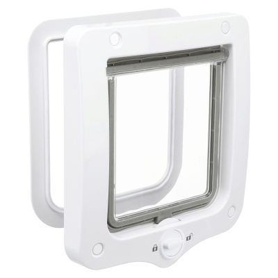 Trampilla Gatos 2 Opciones 20x22cm Blanco