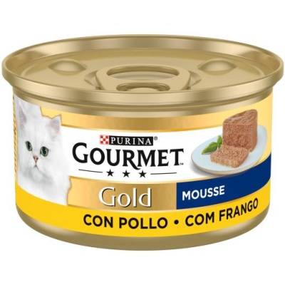 Gourmet cat gold mousse pollo 85gr
