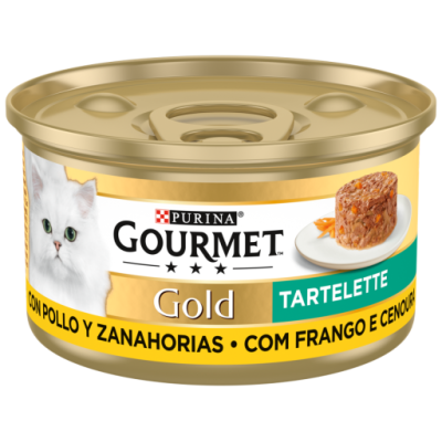 GOURMET GOLD Tartallette Pollo y Zanahoria 85g