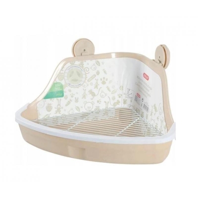 TOILETTE ANGULAR ROEDOR. BEIGE S