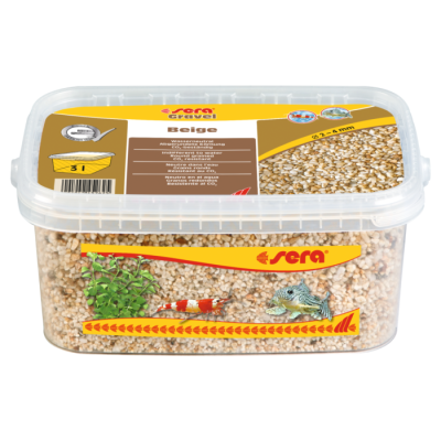 Sera Gravel Beige 2-4 mm 3000 ml
