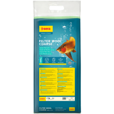 Sera Filter Wool Coarse 1.000 g