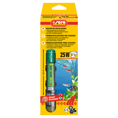 Sera termocalentador para acuario 25W