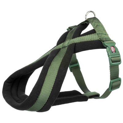 Arnés Confort NEWPremium, M,45–70cm/25mm Verde