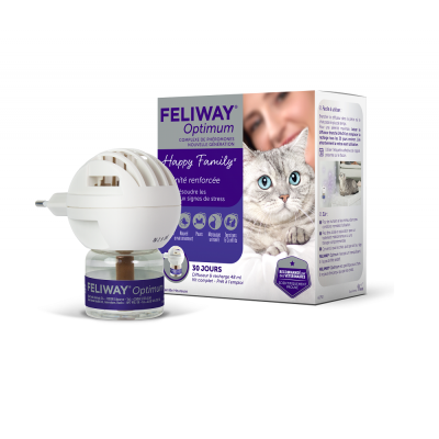 Feliway Optimum difusor + Recambio 48ml
