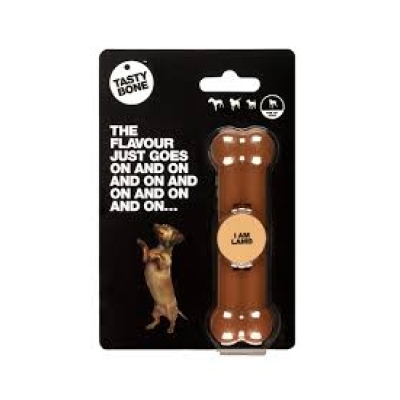 Tasty toy puppy bone cordero