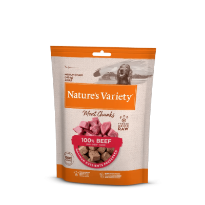 NVD FD Meat Chunks Beef 50 Gr