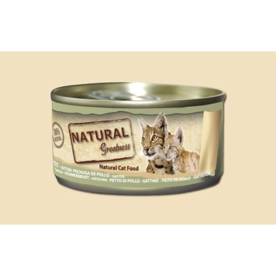 WFC Natural Greatness Kitten Pollo 70 g
