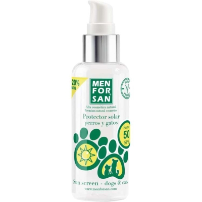 PROTECTOR SOLAR FACTOR 50 PERROS Y GATOS 60 ML