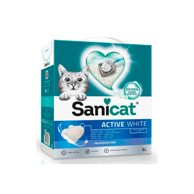 SANICAT Active White 10 litros Sin Olor