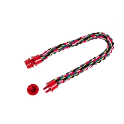 KARLIE Barra para aves percha de algodon 30cm 12mm
