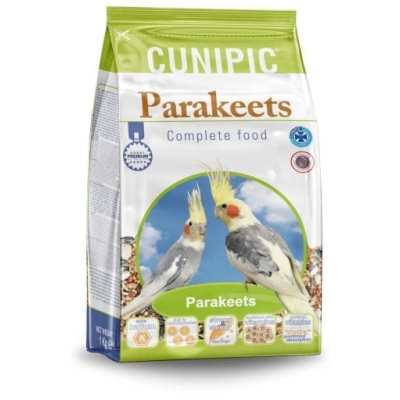 CUNIPIC Alimento Para Ninfas 1kg comida para ninfas o carolinas