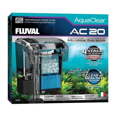 FLUVAL Filtro Mochila Fluval AquaClear AC20; AC30,AC50, AC70