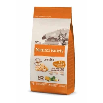 NATURES VARIETY SELECTED KITTEN FR CHICKEN 1,25KG