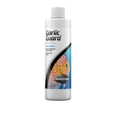 Seachem GarlicGuard 250 ml – suplemento natural de ajo para peces
