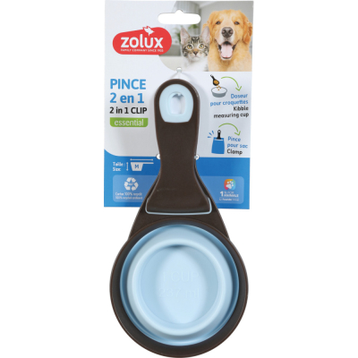 CLIP MEDIDOR SILICONA M AZUL