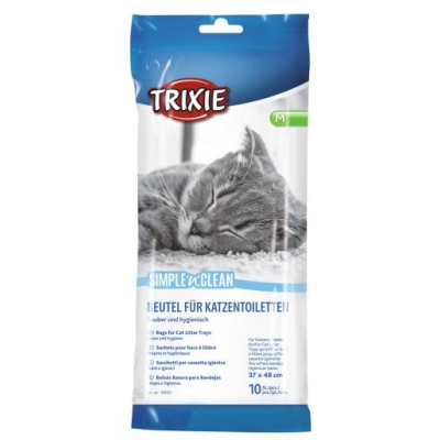 trixie bolsas bandeja higienica 10 unidades arenero gato