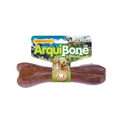 Arquibone Pollo 12,5cm: Hueso Masticable Dental con Sabor a Pollo