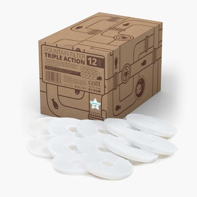 HAGEN Catit Filtro de triple Acion para Fuentes 12 unidades (P)