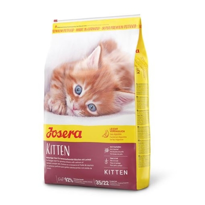 JOSERA Saco Gato Kitten 10kg alimento premium para gatitos.