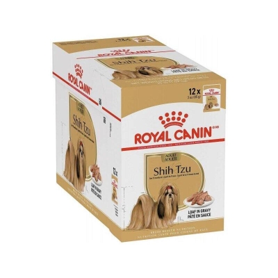 Royal Canin Wet Shih Tzu 12x85Gr alimento húmedo perros shih tzu