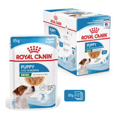 ROYAL CANIN XSmall Puppy 12X85gr comida húmeda cachorro raza muy pequeña