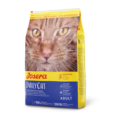 JOSERA Saco Gato DailyCat alimento premium sin cereales para gatos.