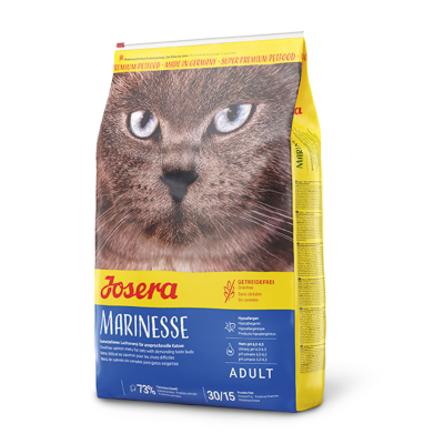 JOSERA Saco Gato Marinesse alimento hipoalergénico de salmón para gatos.