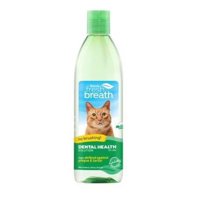 TROPICLEAN Fresh Breath Solución Higiene Dental para Gatos cuidado oral diario