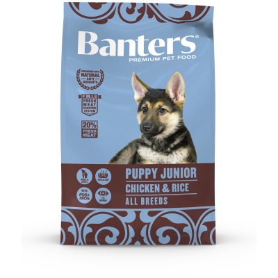 Banters Puppy Junior Chicken & Rice 3 kg pienso para cachorros