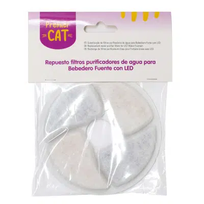 ICA Cartucho filtrante bebedero fuente con LED Premier CAT
