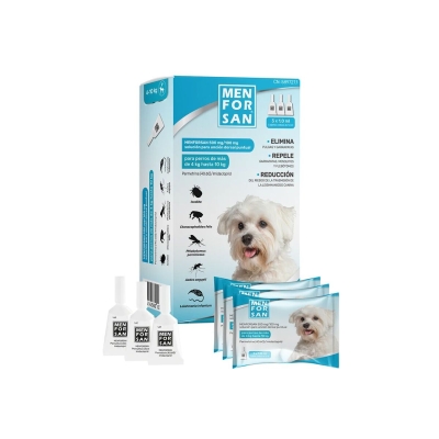 menforsan pipetas antiparasitarias perros 4-10 kg