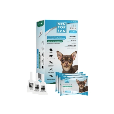 menforsan pipetas antiparasitarias perros hasta 4 kg 200mg