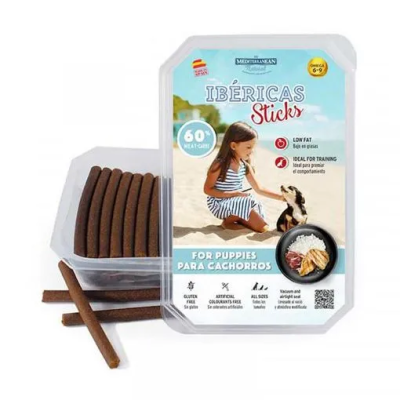 Mediterranean Natural Snacks Ibéricas Sticks para Cachorros