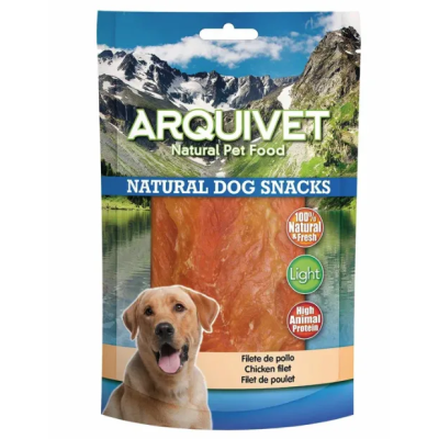 ARQUIVET Filete de pollo snack para perros