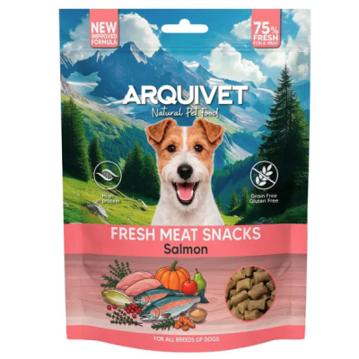 ARQUIVET SNACKS Carne Fresca Salmón para perros