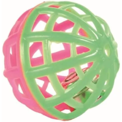 TRIXIE 3 Pelotas Juego con cascabel 3.5, 4cm