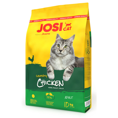 SUPER PRECIO JOSICAT Crunchy Chicken 10kg alimento seco para gatos con pollo EAN 4032254776000