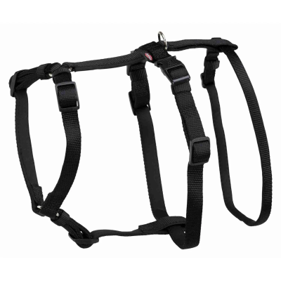 TRIXIE Arnés Guía Stay, S–M, 40–65 cm/15 mm, Ne