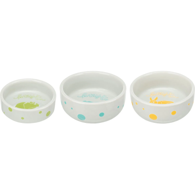 TRIXIE Comedero Ceramico Spotlight comic Conejos 250ml/11cm