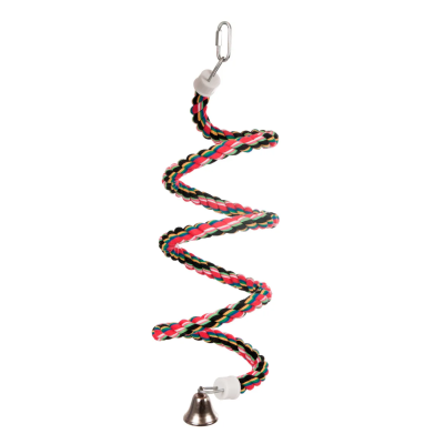 KARLIE Espiral para Periquitos Loros Algodon Grande 30mm