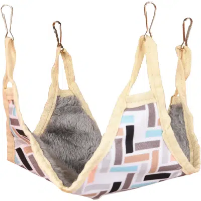 FLAMINGO Hamaca para Hamster Clavio 27x27cm