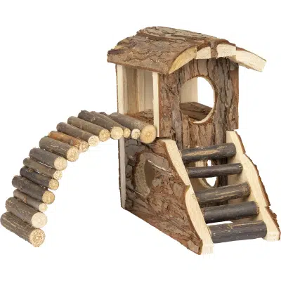 FLAMINGO Casita Marty Madera 19x16.5x16.5cm