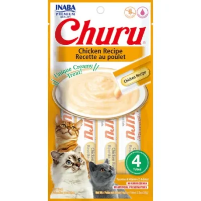 CHURU receta de Pollo 4x14gr